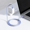 Baseus kabel Crystal Shine USB-C - USB-C 2,0 m 100W fioletowy