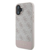 Guess GUHCP16MG4GLPI iPhone 16 Plus 6.7"różowy/pink hardcase 4G Bottom Stripe