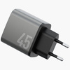 Ładowarka sieciowa Energea Ampcharge GaN45 2xUSB-C PD/PPS/QC3.0 45W szary