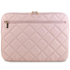 Guess Sleeve GUCS14ZPSQSSGP 14"różowy/pink Quilted 4G