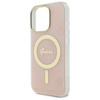 Guess GUHMP16LH4STP iPhone 16 Pro6.3" różowy/pink hardcase IML 4G MagSafe