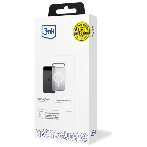Etui 3MK Frosty MagCase do Apple iPhone  17 Air biały