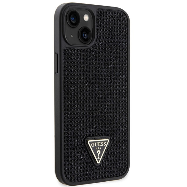 Guess GUHCP14MHDGTPK iPhone 14 Plus / 15 Plus 6.7" czarny/black hardcase Rhinestone Triangle