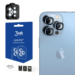 3MK Lens Protection Pro iPhone 13 Pro / 13 Pro Max niebieski/sierra blue Ochrona na obiektyw aparatu z ramką montażową 1szt.