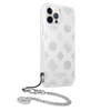 Guess GUHCP12LKSPESI iPhone 12 Pro Max6,7" srebrny/silver hardcase Peony Chain Collection