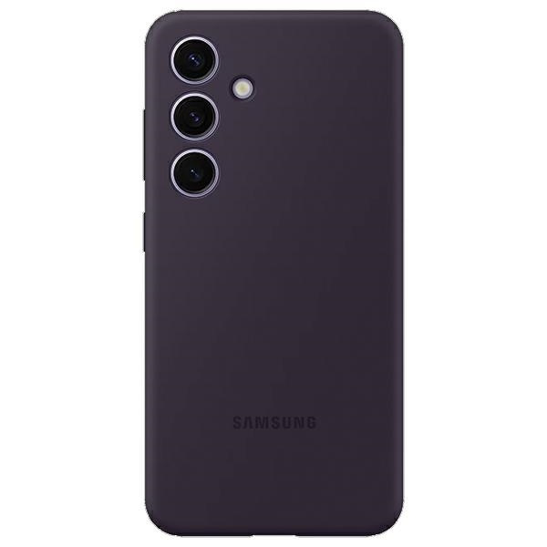 Samsung Silicone Case EF-PS921TEEGWW for Samsung Galaxy S24 - dark purple