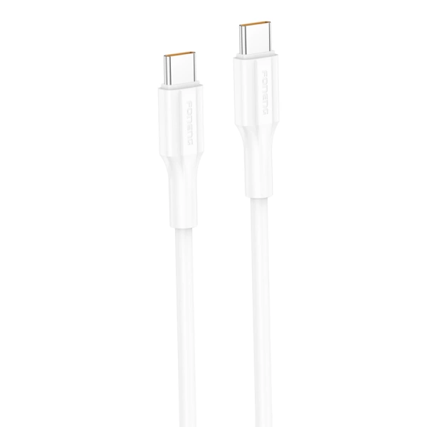 FONENG cable XS01 USB-C - USB-C PD 60W 1M White