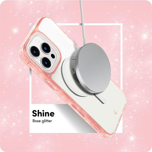 SPIGEN CYRILL SHINE MAG MAGSAFE IPHONE 14 PRO GLITTER ROSE