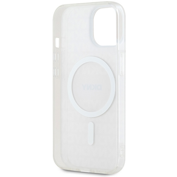 DKNY DKHMP14SHRHSEP iPhone 14 / 15 / 136.1" różowy/pink hardcase IML Mono & Stripe MagSafe