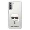 KARL LAGERFELD KLHCS21SKTR S21 G991 HARDCASE TRANSPARENT KARL`S HEAD