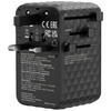 Verbatim Adapter podróżny EU/UK/US GaN   2xUSB-A/3xUSB-C PD 170W czarny 30190