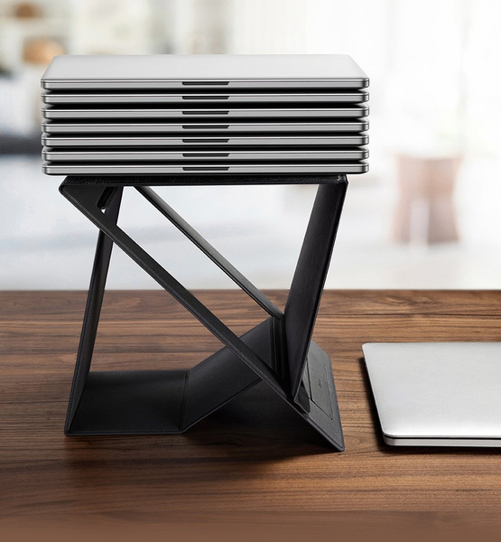 BASEUS ULTRA HIGH FOLDING LAPTOP STAND BLACK (SUZB-A01)