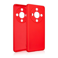 Beline Etui Silicone Honor Magic6 Lite czerwony/red