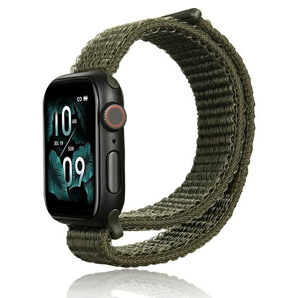 Beline pasek Apple Watch Nylon 38/40/41mm cargo khaki