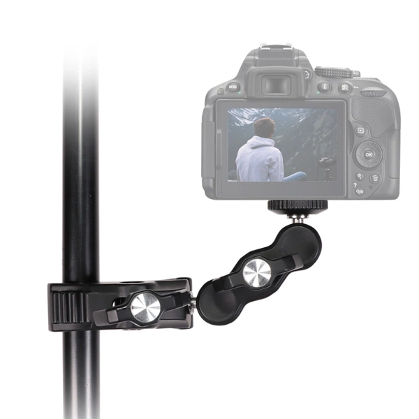 PHONE AND SPORTS CAMERA HOLDER WITH CLAMP