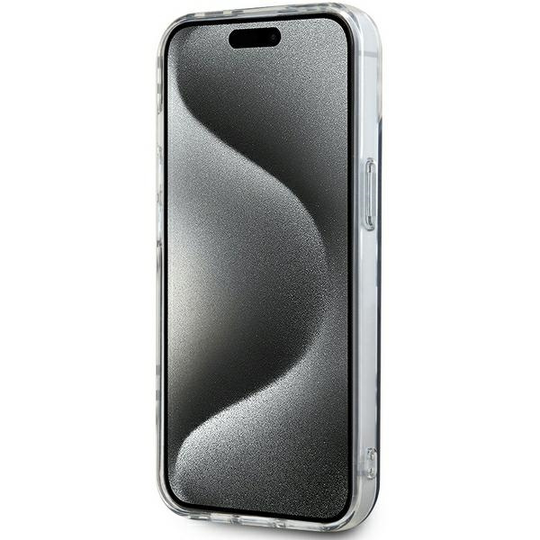 DKNY DKHCP15MHDLCEK iPhone 15 Plus /14 Plus 6.7" czarny/black hardcase IML Checkered Mono Pattern