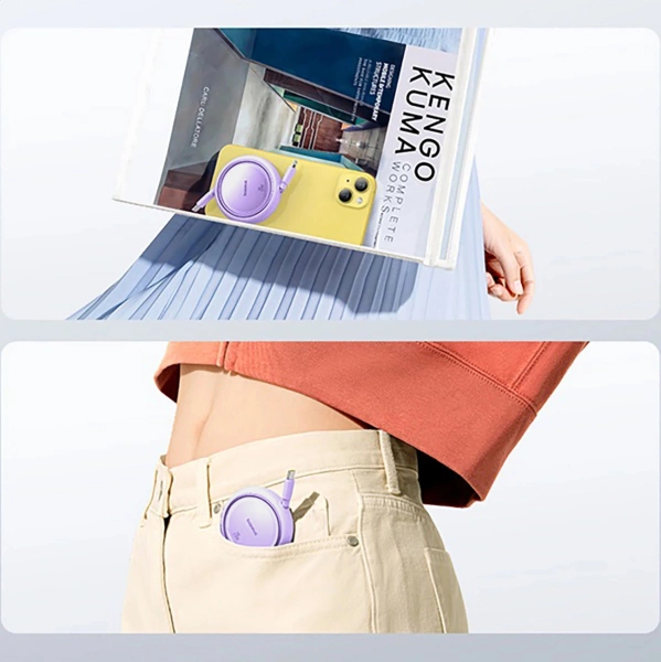 Baseus Free2Pull Cable Retractable USB-C / Lightning 20W 1m - Purple