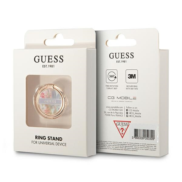 Guess Ring stand GURSHCHMAU fioletowy/purple Flower