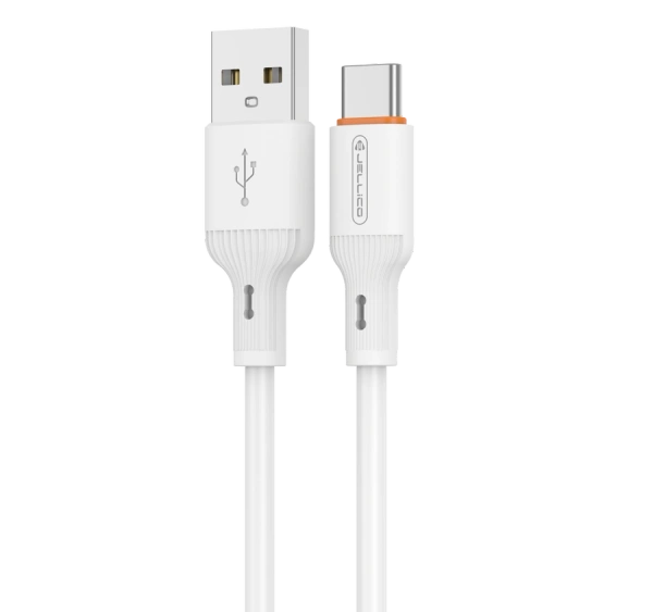 JELLICO kabel B29 USB-C 3.1A 1M Biały