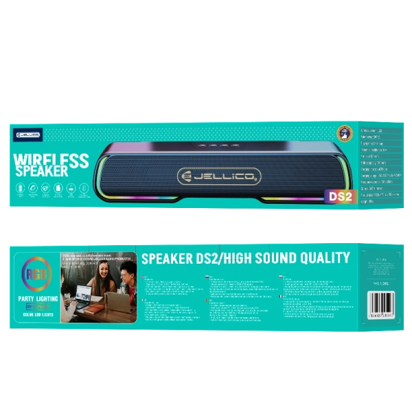JELLICO głośnik bezprzewodowy DS2 Czarny