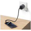 Ładowarka sieciowa USAMS CC290 T66 45W   GaN 1xUSB-A 1xUSB-C srebrny