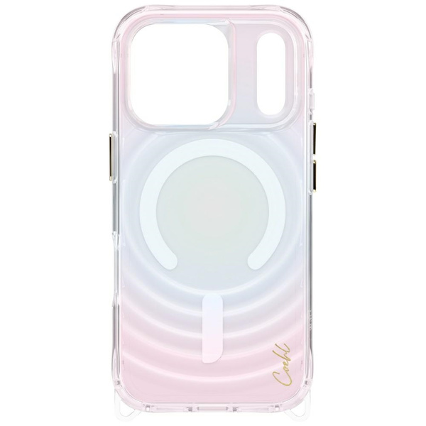Etui UNIQ Coehl Vela do iPhone 17 Pro    Magnetic Charging opal