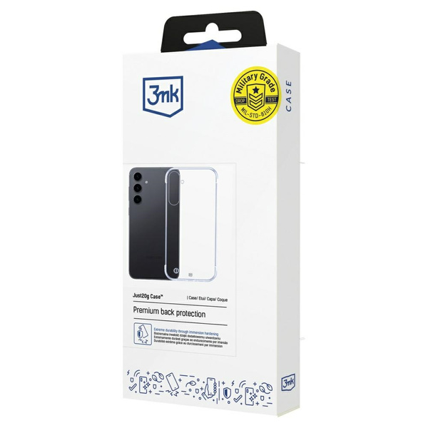 Etui 3MK Just20g Clear Case do Samsung  Galaxy S24