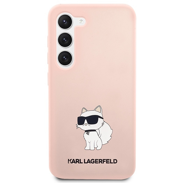 KARL LAGERFELD KLHCS23SSSSNCHBCP S23 S23 S911 HARDCASE PINK/PINK SILICONE CHUPETTE