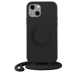 Etui JE PopGrip iPhone 14 / 15 / 13 6.1" czarny/black 30141 AW/SS23 (Just Elegance)