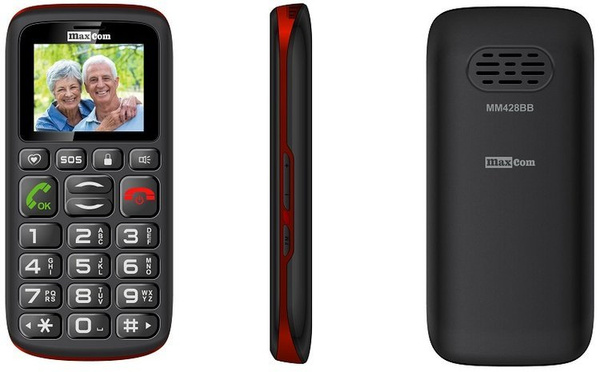 MAXCOM MM428 DS BLACK PHONE