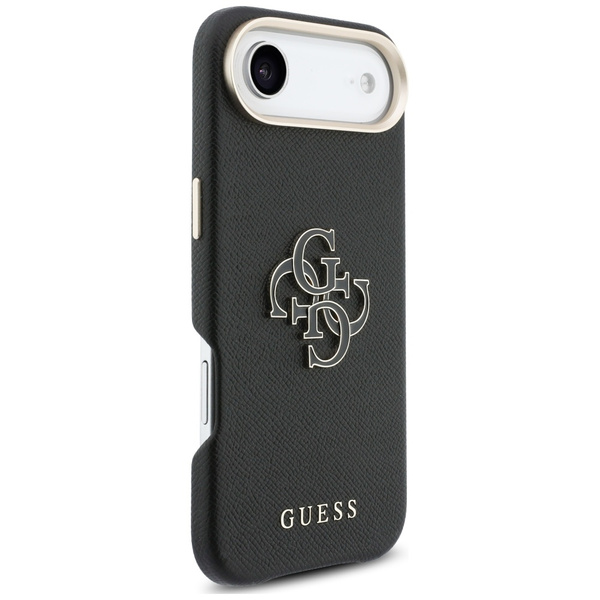 Etui Guess FW Resin Logo do iPhone Air   czarny