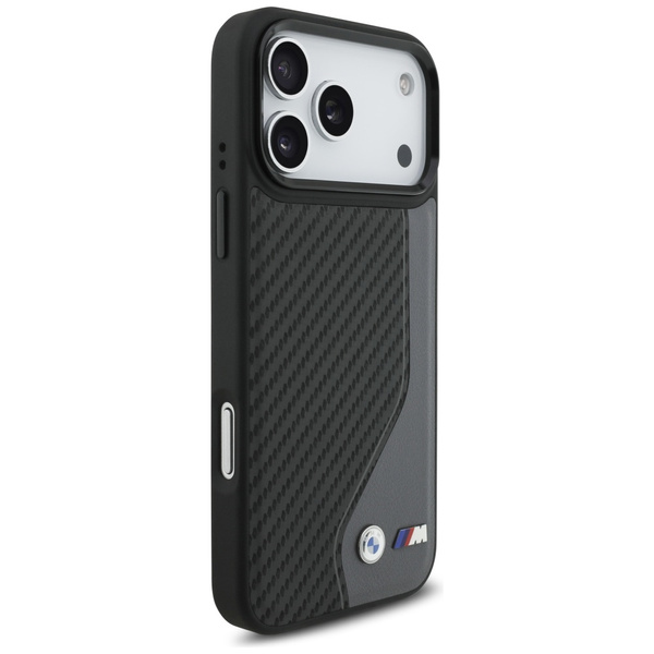 Etui BMW M Carbon Logo MagSafe do iPhone 17 Pro Max antracyt