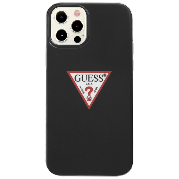 Guess GUHCP12MPCUCTLBK iPhone12/12 Pro 6,1" czarny/black hardcase Triangle Collection