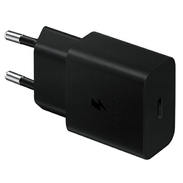 Ład. siec. Samsung EP-T1510XB 15WFast Charge + kabel USB-C/USB-C czarny/black