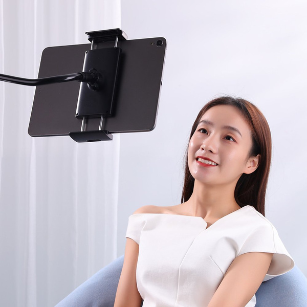 JOYROOM ROTARY ADJUSTMENT LAZY HOLDER DESKTOP PHONE AND TABLET HOLDER BLACK (JR-ZS263)
