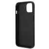 KARL LAGERFELD KLHCP14SSAPKHG IPHONE 14 / 15 / 13 6,1" SREBRNY/SILVER HARDCASE SAFFIANO KARL`S HEAD PATCH