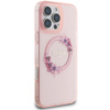 Guess GUHMP16XHFWFCP iPhone 16 Pro Max6.9" różowy/pink hardcase IML Flowers Wreath MagSafe