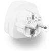 Verbatim Adapter podróżny EU/UK/USWTEU-02 biały/white 49549