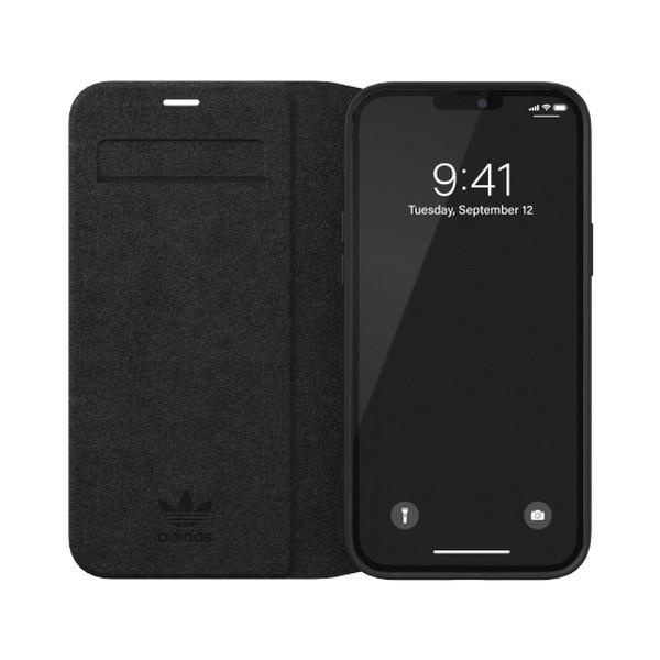 Adidas OR Booklet Case BASIC iPhone 12Pro Max 6,7" czarno biały/black white 42228