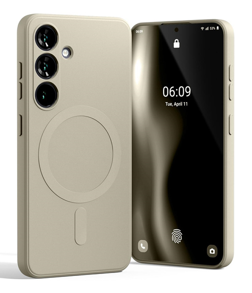 Mercury MagSafe Semi-Silicone Sam S25 S931 kamienny /stone