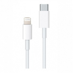 Kabel USB JML CD-121 Lightning 2A 1 m biały