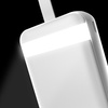 DUDAO POWERBANK 30000 MAH 3X USB WITH LED LAMP WHITE (K8S + WHITE)