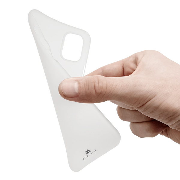 HAMA BLACK ROCK "ULTRA THIN ICED" GSM CASE FOR IPHONE 12 MINI, TRANSPARENT