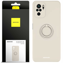 Spacecase Etui Silicone Ring Redmi Note 10/10s bone