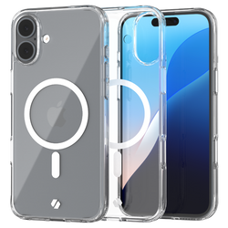 Spacecase Etui Clear Mag iPhone 16 Plus