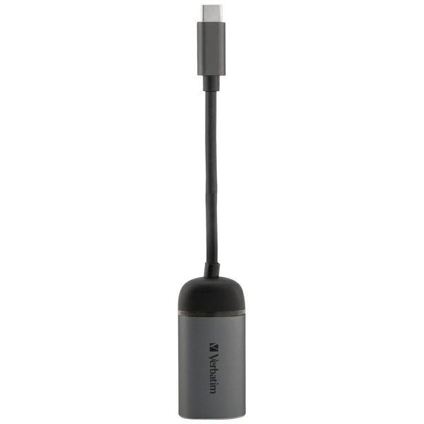 Verbatim Adapter USB-C - Ethernet        aluminiowy/aluminum 49146
