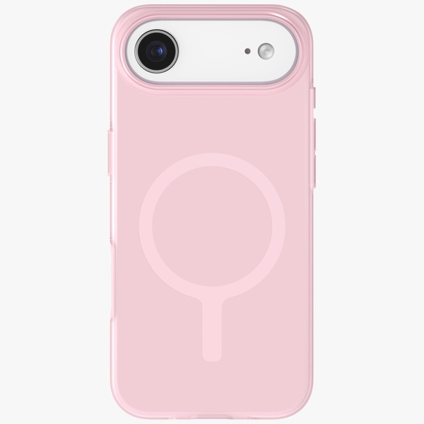 Etui UNIQ Clario do iPhone Air Magclick Charging różowy