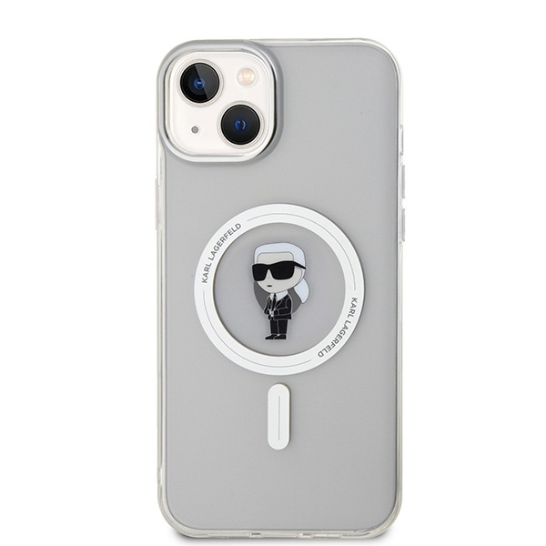 Karl Lagerfeld IML Ikonik MagSafe case for iPhone 15 Plus - black