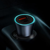 Baseus Golden Contactor Pro fast car charger USB Type C / USB 40 W Power Delivery 3.0 Quick Charge 4 + SCP FCP AFC gray (CCJD-0G)