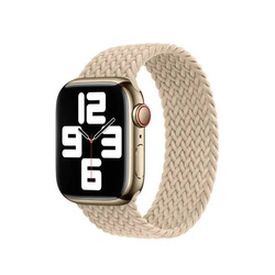 Apple Opaska APPLE WATCH BRAIDED SOLO LOOP 44/45/46/49MM ROZMIAR 11 STARLIGHT OTWARTE OPAKOWANIE